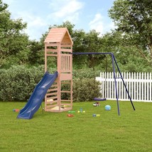  Outdoor Playset Natural Wood Solid Douglas Fir wood Large Durable - $664.49