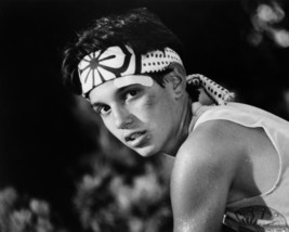 Ralph Macchio in The Karate Kid in Japanese Head-Band and t-Shirt 16x20 ... - $69.99