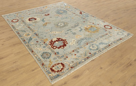 8x10 Traditional Persian Oriental Wool Rugs, Modern Oushak Vintage Area Hand kno - £822.03 GBP