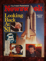 NEWSWEEK January 4 1982 Jan 1/4/82 1981 in review POLAND reistance - £5.17 GBP