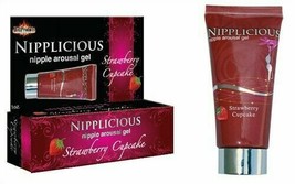Nipplicious Nipple Arousal Gel Strawberry C UPC Ake 1 Oz Stimulate Your Nipples - £10.43 GBP