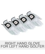 Open Box Kirkland Signature Premium Leather Golf Gloves RIGHT Hand 4 Pac... - $28.71