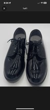 Bates High Gloss Patent Leather Black Oxford Women Size 7.5M - £34.87 GBP