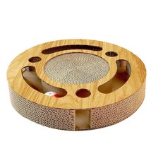 Dream Cat Corrugated Paper Cat Scratcher Ball Toy - £22.29 GBP