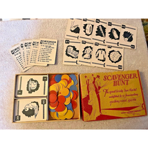 C1930&#39;s ORIGINAL Scavenger Hunt Game Milton Bradley - £24.85 GBP