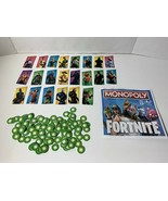 Monopoly Fortnite Board Game Replacement Health Points, Instructions, 22... - $8.68