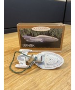 Vintage 1996 Hallmark Keepsake USS Voyager Christmas Xmas Ornament KG JD - $33.92 CAD