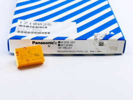 1X NF2EB-24V AE132460 Panasonic Flatpack PCB Relay 24VDC DPDT 2A 9-Pin - $18.00