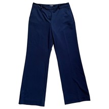 Liz Claiborne Sophie Navy Blue Wide Leg Trousers size 10 Business Profes... - $25.30