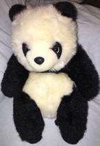 1988 From the world of Smile International 12&quot; Plush Panda Bear Cute Sof... - £13.53 GBP