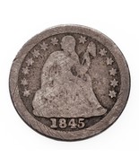 1845-O 10C Assis Dime Bon État, Complet Jantes, Bas Tirage - $157.43
