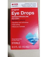 CVS Original Eye Drops - REDNESS reliever 0.5 fl oz. each  EXP2/25 - $9.27