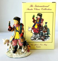 International Santa Claus Russia New Year&#39;s Eve Boy SC53 Figurine in Box 2001 - £13.59 GBP