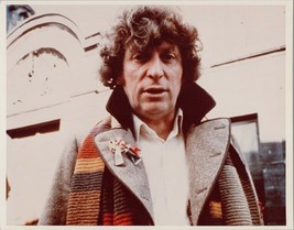 Doctor Who vintage 1970&#39;s 8x10 photo Tom Baker with scarf - £7.44 GBP