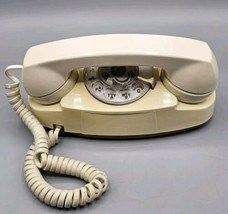 VINTAGE 1965 Bell Systems Princess White Rotary Telephone 702B - Working - $23.36