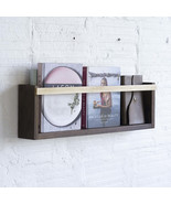 Wall-Mounted Wooden Shelf for Magazines and Records - $249.00