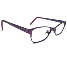 Ted Baker Kids Eyeglasses Frames B938 PUR Cat Eye Spotted Full Rim 47-15... - $46.53