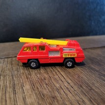 1975 Vintage Matchbox Red Fire Truck BLAZE BUSTER Superfast No.22 Lesney... - $8.99
