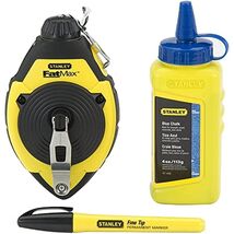 Stanley 47-681 100 Chalk Line Reel &amp; Chalk Set - $42.44 CAD
