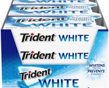 Trident White Peppermint Sugar Free Gum, 16 Count (Pack of 9) - $22.63