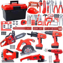 Children Toy Tool Kits Engineer Simulated Repair Tool Set Electric Drill... - €21,22 EUR