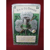 Vintage Erin Go Branch Irish St. Mary&#39;s Day Post Card #138 - £15.49 GBP