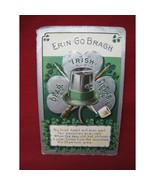 Vintage Erin Go Branch Irish St. Mary&#39;s Day Post Card #138 - £15.57 GBP