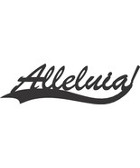 Alleluia! Copper and Bronzed Plated 15 3/4 x 4 1/2&quot; (shown in proof not ... - $23.73