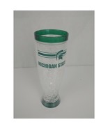 Michigan State Spartans 16oz Crystal Freezer Pilsner Penn State Insulate... - £6.86 GBP