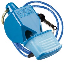 BLUE Fox 40 Classic CMG Whistle Official Coach Safety Alert Rescue W/ LANYARD - £8.26 GBP