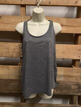 Old Navy Razorback Tank Top Woman’s  Size M Gray KG Running Soccer Volle... - $7.92