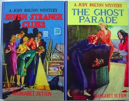 Judy Bolton 2 Lot Applewood Reprints no.4 Seven Strange Clues no.5 Ghost... - £11.96 GBP