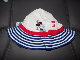 Disney Baby Minnie Mouse Hat Size 18/24 MONTH UPF 50+ NEW - £14.55 GBP