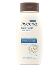 Aveeno Skin Relief Fragrance-Free Body Wash, Sensitive Skin Fragrance-Free 18.0f - $32.99