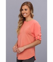 Splendid sleep Women’s Dolman Sleeve Raglan soft knit coral spice S M $60 - $29.99