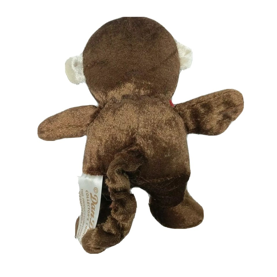 Dan Dee Collector's Choice Brown Monkey Plush Stuffed Animal 5.5" Item image 2