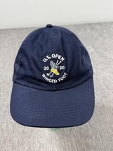 U.S. Open Winged Foot Hat Cap Strap Back Mens Blue Golf 2020 USGA Member - €8,46 EUR