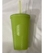 Starbucks Fall 2021 16 oz Studded Bling Grande Tumbler - Neon Green - €18,03 EUR