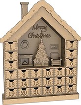 Birds Wood Shack Cozy Christmas Home - Advent Calendar - Easy to Assemble 3D Puz - £53.84 GBP