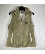 Women&#39;s Patagonia Los Gatos Fleece Vest, Size L, Khaki, Sherpa - $800.23 MXN