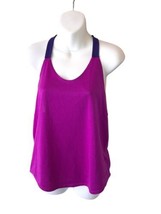 Nike Tank Top Womens Medium Hot Pink Just Do It Swoosh Sleeveless Dri Fit - £11.98 GBP