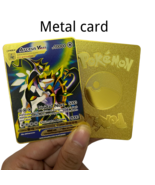 10000 point arceus vmax pokemon metal cards DIY card pikachu charizard g... - £4.08 GBP