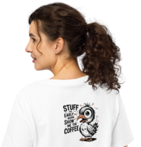 Women’s Organic Cotton T-Shirt with Ribbed Neck – Flattering Fit &amp; Refin... - $54.00
