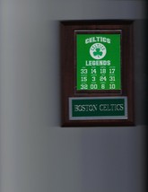 Boston Celtics Legends Plaque Nba Basketball Nba Bird Cousy Havlicek Russell - £3.93 GBP
