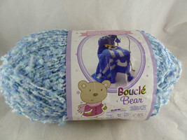 Large 8 oz Skein Of Bernat Boucle Baby Yarn Spring Breeze #161136 8 oz - $9.89