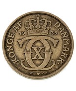 1935 Corona Danesa En Muy Buen Estado, KM# 824.2 - $966.38 MXN