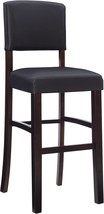 Linon Monaco Stool 30&quot; Espresso - £95.65 GBP