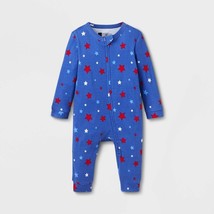 NEW Baby Americana Stars Matching Family Pajama Union Suit 6-9 MONTHS - $12.00