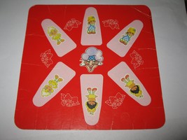 1981 Strawberry Shortcake 'Berry Go Round' Board Game Piece: Player Square #2 - $2.50