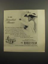 1951 The Homestead Resort Ad - In the Homestead Manner - £14.78 GBP